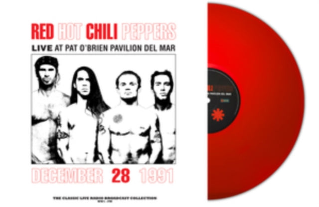 Red Hot Chili Peppers - Live at Pat O'Brien Pavilion, Del Mar, CA, December  28th 1991 (180 Gram Red Vinyl) [Import]